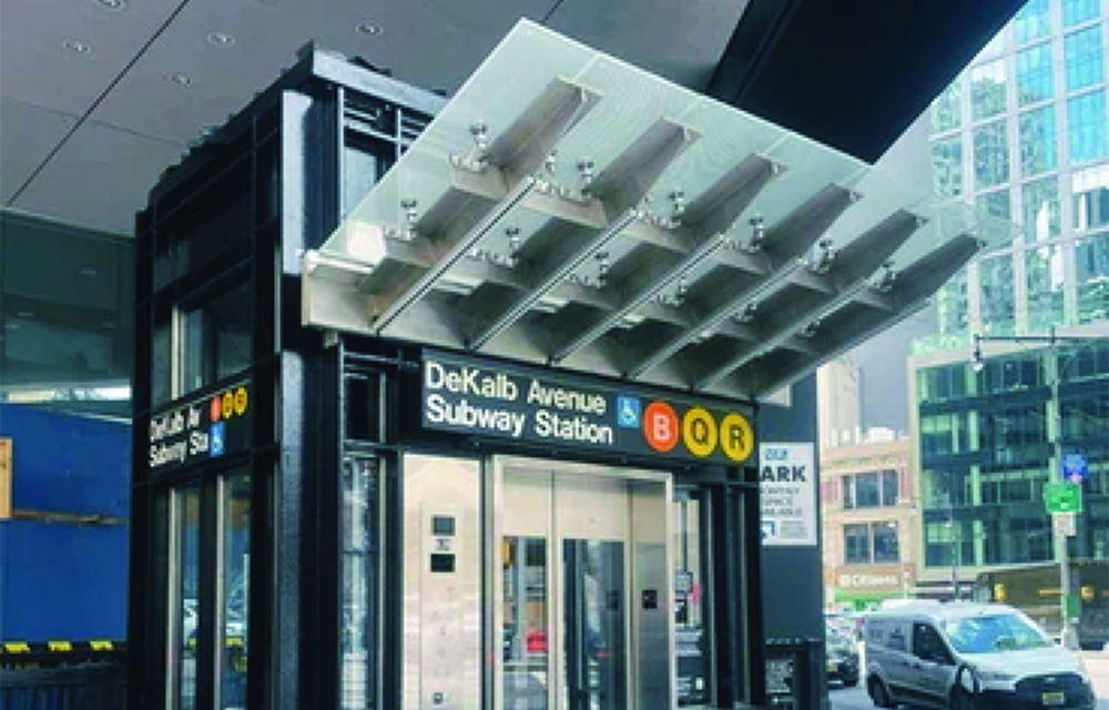 Forte-Gramercy joint venture completes three elevator installations at Dekalb Station